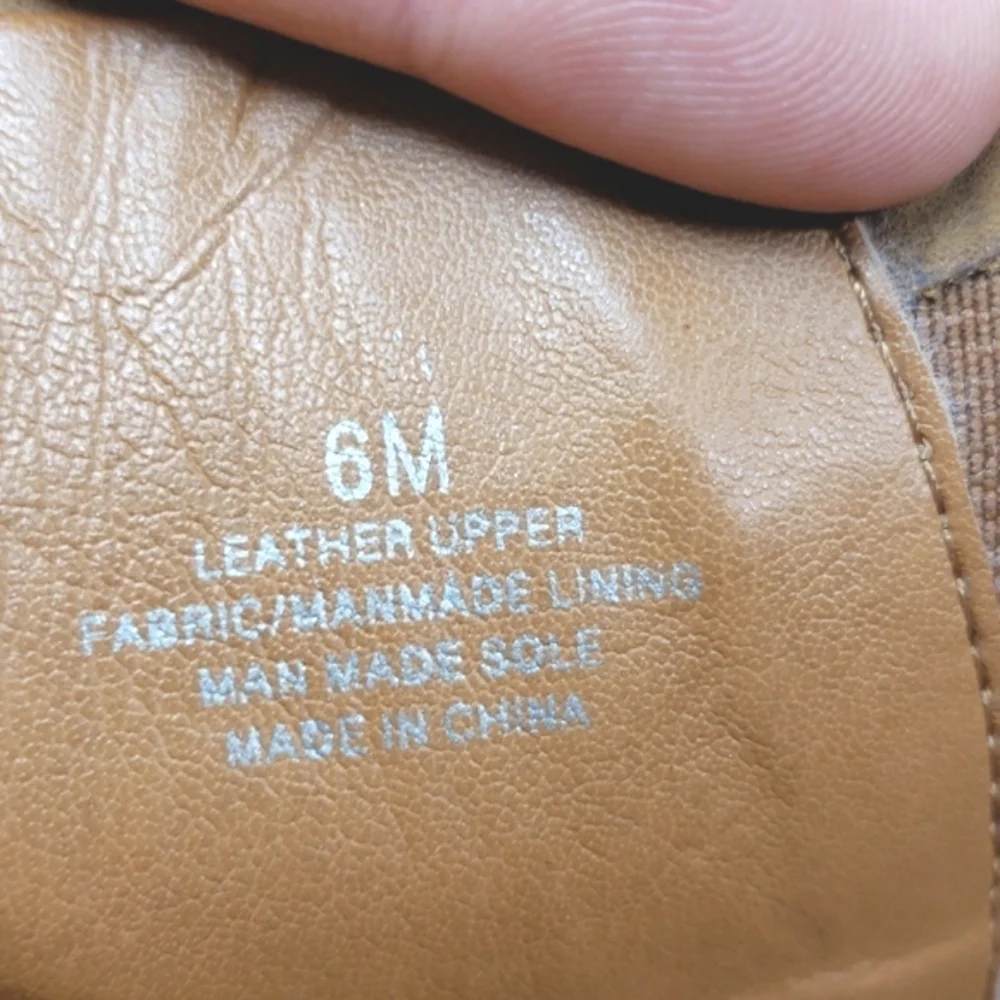 GB Distressed Leather Tall Riding boots